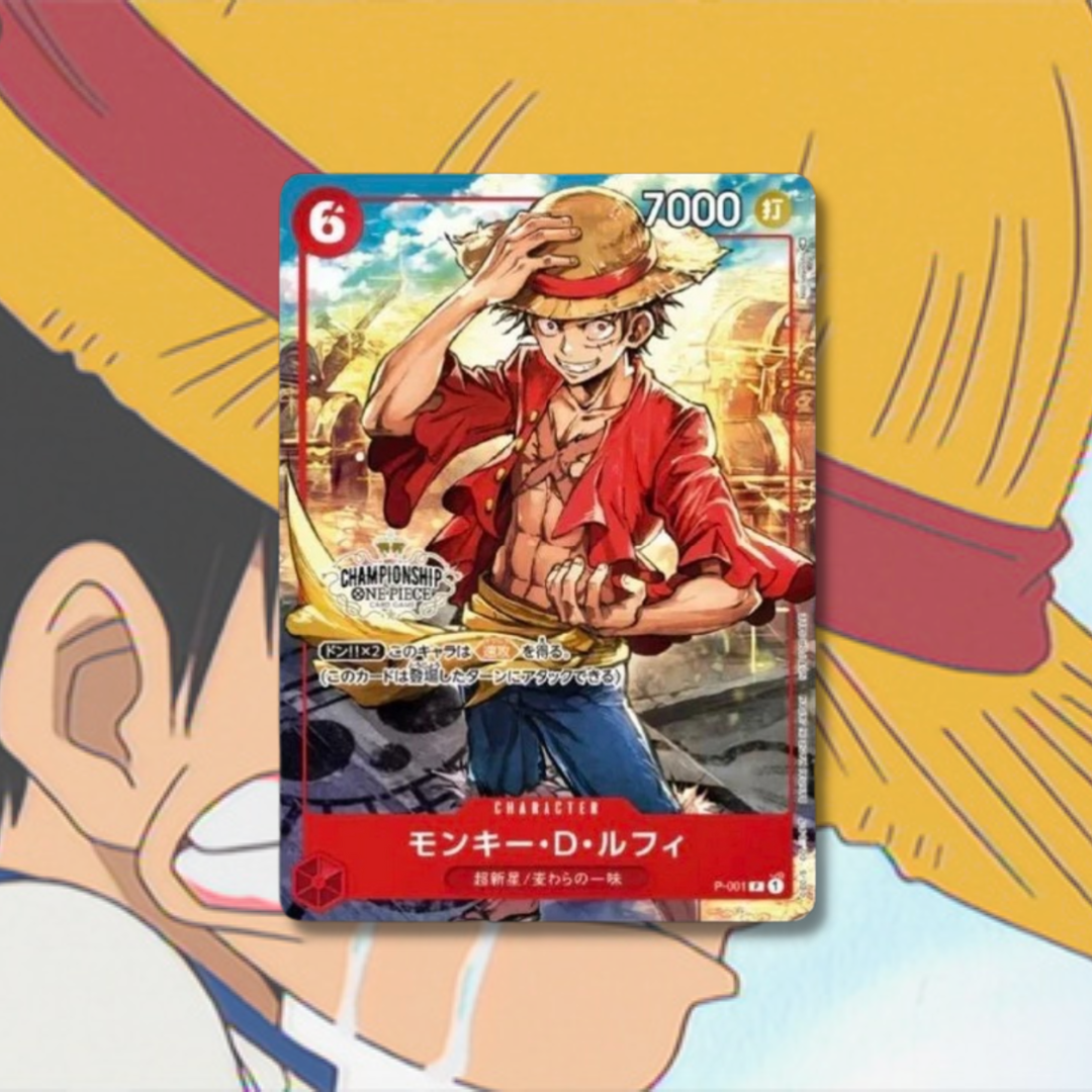 BanDai OPCG One Piece Game TCG Trading Card Monkey D. Luffy