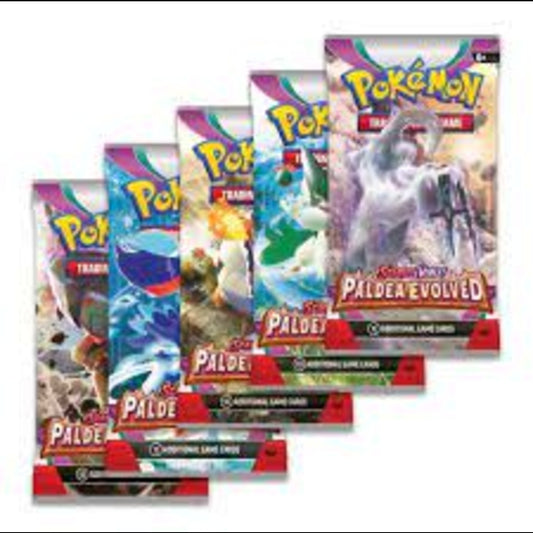 [LIVE] Pokemon Paldea Evolved Booster Pack