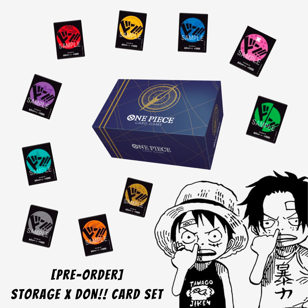 JPN One Piece Game Storage X Don!! Card Set